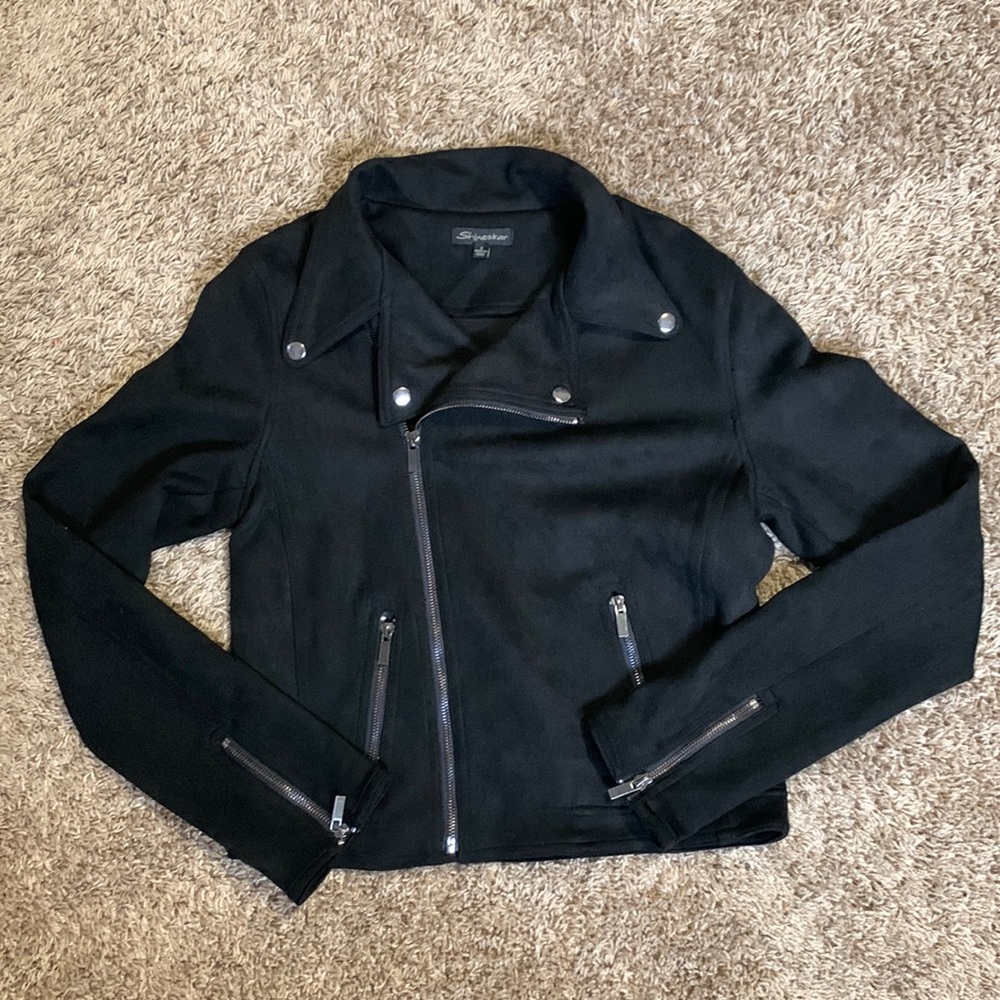 Shinestar Faux Suede jacket